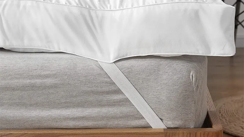 rejuvopedic new double bed size microfibre mattress topper