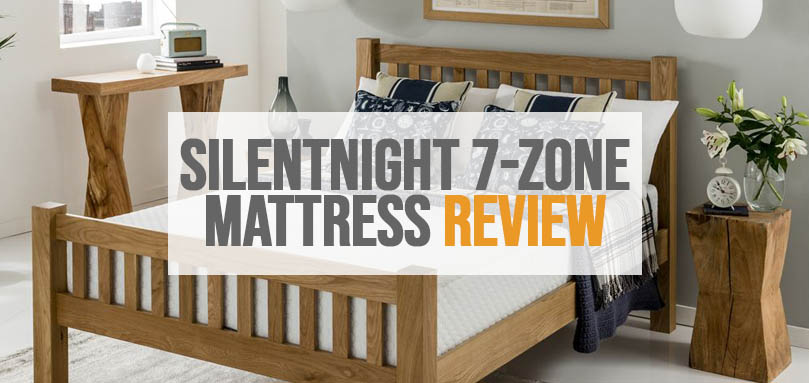 silentnight 7-zone memory foam mattress double