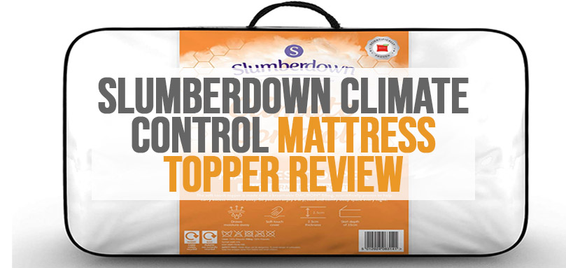 slumberdown super support mattress topper depth