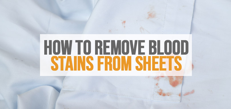 How to Remove Blood Stains