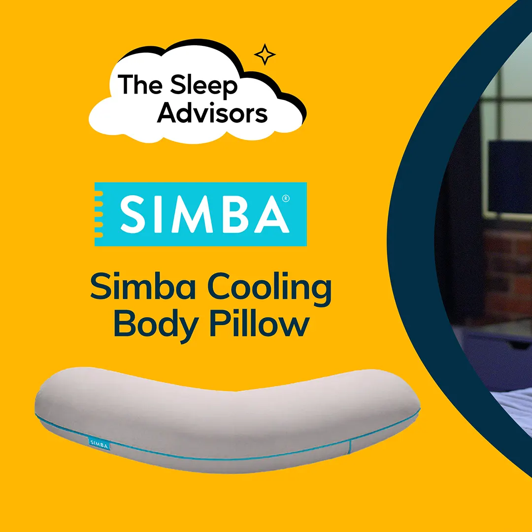 Simba Cooling Body Pillow Review 2024 - The Sleep Advisors